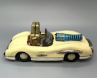Space Robot Patrol Friction Mercedes Slr   Vtg Tin Litho Japan   Atc Asahi Toys