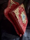 Antique 1880s Victorian Velvet Cabinet Card Album   Miller Studio Minneapolis