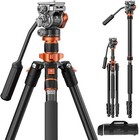 K f Concept 83  Camera Video Tripod Compact W  360   Fluid Head For Dslr Camera