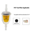1 4  Id Gas Fuel Line Tubing Hose Clamp Fuel Filter For Briggs   Stratton Engine