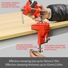 Fenjaner 360   Rotate Universal Bow Vise - Professional Bow Vise For Compound    