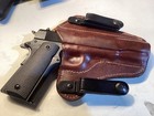 Unbranded Leather Holster  Iwb For  1911 Full Size 5 Inch Brown Leather Used