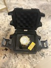 New Invicta Aviator Men s Watch - 50 5mm  Steel  Gold 28120 Free Hard Case