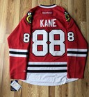 New Reebok Authentic Patrick Kane Chicago Blackhawks Nhl Hockey Jersey Medium