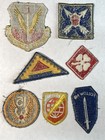 Us Military Patches 7pc  Lot Vintage Ssi Air Force   Army