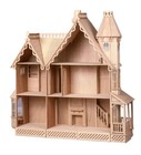  8009 Greenleaf The Mckinley Victorian Wooden Doll House Kit - Free Shipping
