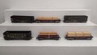 Marx O Vintage Assorted Train Cars 5545  4528  Erie  3 21429s  6 