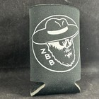 Zac Brown Band Zbb Skull Logo Black Beer Can Koozie Coozie Holder - Rare   Htf