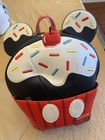 Disney Loungefly  Mickey Mouse Sprinkle Cupcake Cosplay Mini Backpack   Ears Set