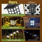 12pack Solar Pathway Lights Outdoor Landscape Solar Waterproof Garden Lamp Aev