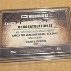 Topps The Walking Dead Season 7 Costume Relic Daryl Dixon Card R-dd