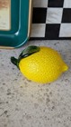 Vintage Glass Lemon Hand Blown Fruit Dinning Bar Table Decoration Murano Style