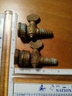 Antique Embossed Ornate Victorian Gas Lamp Light Valves Brass Lighting Hardware