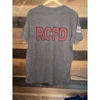 Next Level Apparel Firefighter T-shirt Reedy Creek Rcfd Graphic Tee Large