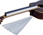 Guitar Fret Leveling Beam With Replacement Sandpaper Strips - Pro Luthier Tool