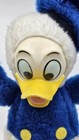 Vintage 1950s Walt Disney Productions Donald Duck Plush Rubber Face Plush Toy