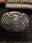 Lot Of 6 Harley Davidson Belt Buckles