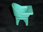 Fisher Price Little People Vintage Blue Nursery Baby High Chair