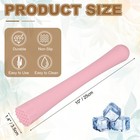 Cocktail Muddler  10 Inch Pp Drink Muddler  Pink  thick 