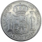 Philippines 1885 3 50c Alfonso Xii Silver 0 835 Km-150