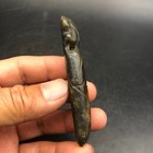 Old China Hongshan Culture Hetian Jade Hand-carved Sun God Amulet Pendant  108