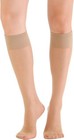6 Pairs Women s Sheer Knee High Stockings 15d Nude one Size