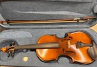 Sanmarco Viola Dva-200 16  Solid Maple Back side  4tuners  Bow And Case