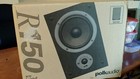 Polk Audio R150 Black 2 Way Bookshelf Speakers Pair   Brand New In Box 