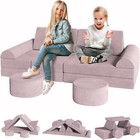Kids Play Couch Set 14pcs Modular Kids Play Couch Toddler Nugget Couch Playhouse
