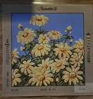 Printed Needlepoint Canvas 50x50cm Daisies Canvas Only 46376 Gobelin L
