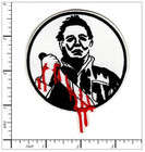 Michael Myers Halloween Embroidered Iron On Patch     Horror Movie Patch