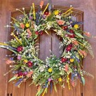 Decor Home Garland  Wall Wreath Large Front Door Artificial Flower Spring