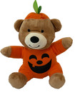 Halloween Hallmark Stuffed Bear Black Cat Pumpkin Witch Ghost Monster Free Ship