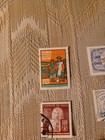 Lot Of 9 Chile Cancelled Postage Stamps Vintage Collection Vtg Correos De Chile