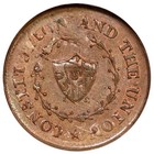 1863 F-60 346 A R-6 Ngc Ms 62 Bn Indian Princess   Constitution Civil War Token