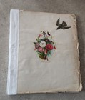 Beautiful Antique Victorian Scrapbook