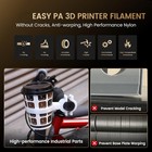 Jayo 1kg Black Easy Pa pa6-cf pa6-gf pa12-cf Carbon Fiber 3d Filament Nylon 1 75