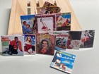 Dollhouse Miniature Records Albums 1 12   lot Of 11  Vinyl Cardstock - Christmas