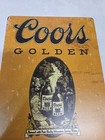 Coors Golden Beer 8 x12  Tin Distressed Metal Sign