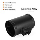 3  Maf Sensor Adapter Air Flow Meter Base Universal Intake Black 