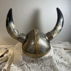 Steel Fantasy Viking Helmet With White Plume Medieval Basinet Visor Helmet