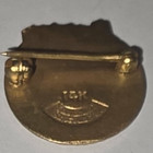 Caterpillar Dozer 20 Year Anniversary 14k Gold Service Pin Made In Usa Otc