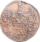 Charles Ii  Spanish Netherlands 1676 Brussels Belgium Spain Colonial Empire Cob