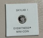 1973-74 Skylab I ii  iii 10mm  Platinum Mini Space Coin Set With Coa