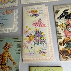 Vintage Greeting Cards Lot 8 A Straw Hill Card Get Well Hello Thinking Of You