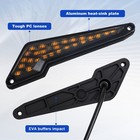 Utv Turn Signal Kit With Lever Column Switch And Triangular Amber Light