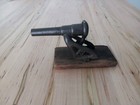 Vintage Cast Iron Cap Gun Toy Cannon