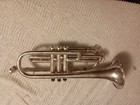 Vintage Conn Director Cornet Trumpet W Case   Mouthpiece Very Nice  e00285