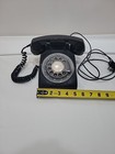 Vintage Black Rotary Dial Phone Jan  1956 Western Electric Bell Systems C d 500