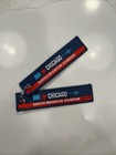  2  Chicago Midway Mdw   O hare Ord Airport Keychain Tag Mayor Johnson New
